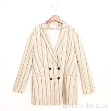 Ladies Woven Fashion Blazer